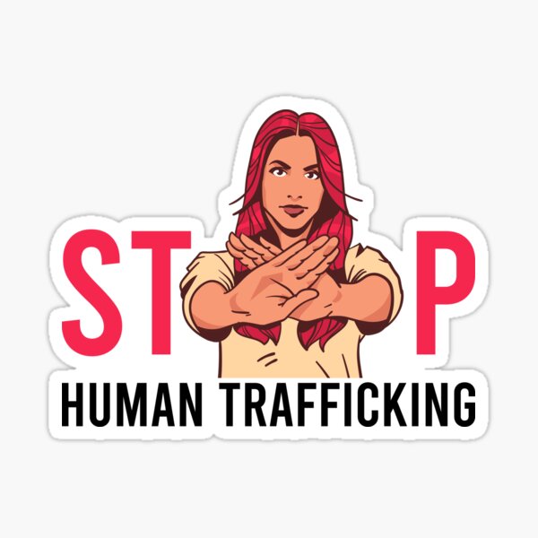 Causes Of Human Trafficking Stickers Redbubble