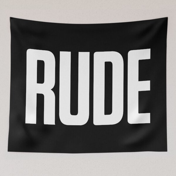Item preview, RUDE designed and sold by okayishthestore.