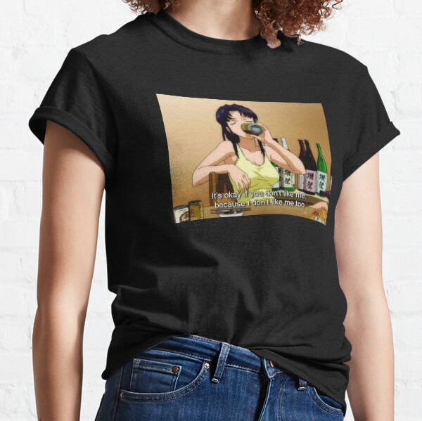 Neon Genesis Evangelion Misato Katsuragi Meme Classic T-Shirt