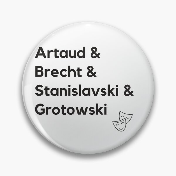 Item preview, Artaud, Brecht, Stanilavski, Grotowski - Acting Techniques - Theater Nerds designed and sold by heyitsclara.
