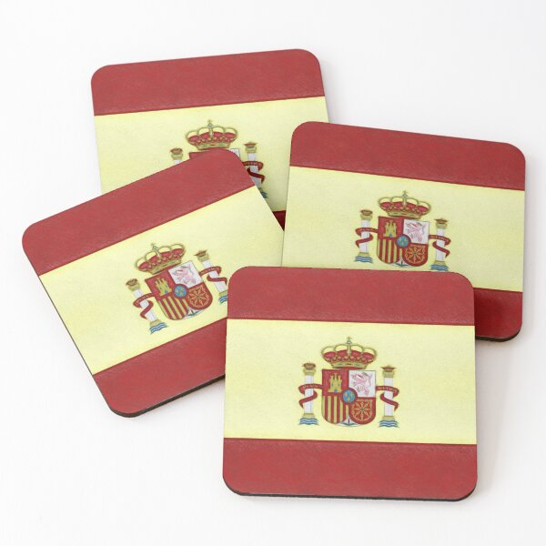 Item preview, Spanish Flag designed and sold by Leslie Montgomery Art.