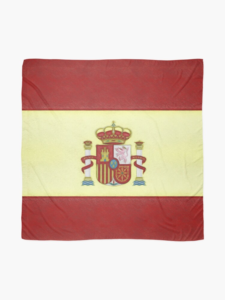 Thumbnail 2 of 3, Scarf, Spanish Flag designed and sold by Leslie Montgomery.