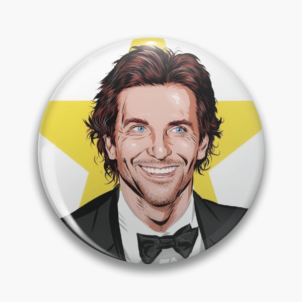 Item preview, Bradley Cooper - An illustration by Paul Cemmick designed and sold by TIGERDAVER.