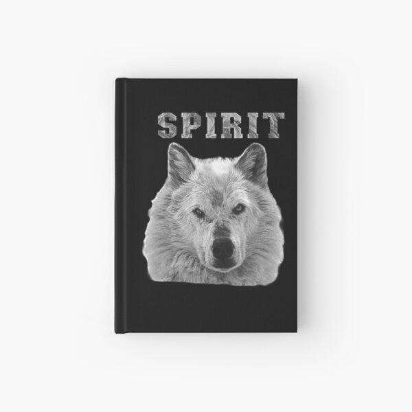 SPIRIT WOLF Hardcover Journal