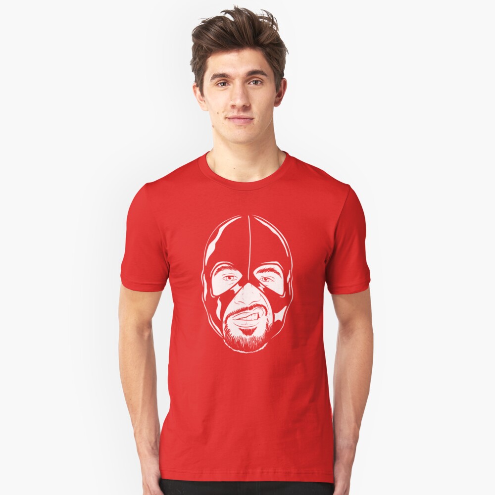 Facekini White lines Slim Fit T-Shirt