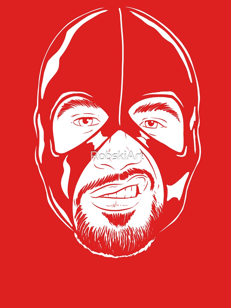 Facekini White lines by RobskiArt
