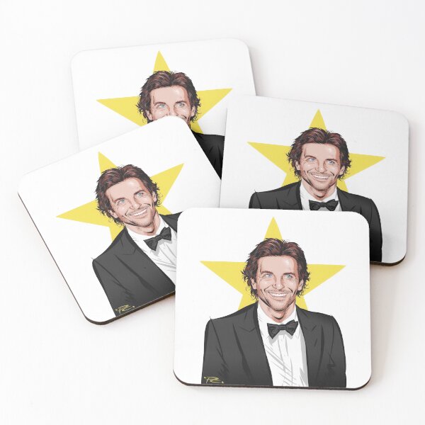 Item preview, Bradley Cooper - An illustration by Paul Cemmick designed and sold by TIGERDAVER.