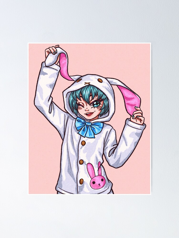 hatsune miku bunny hoodie