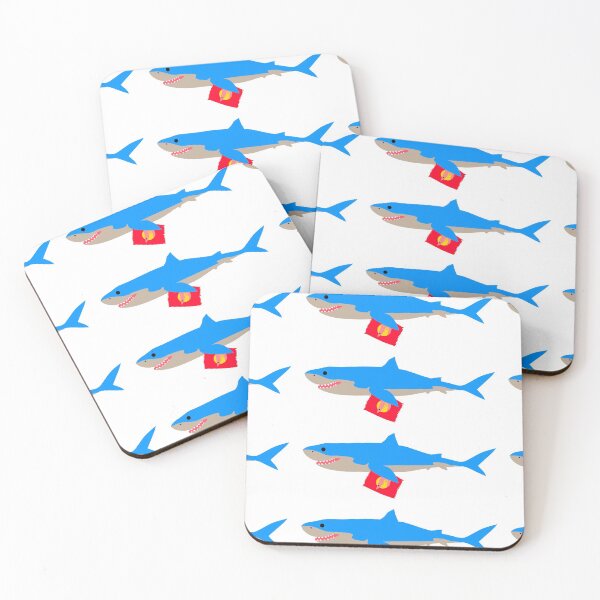 Item preview, Shark Eating Shrimp Chips designed and sold by PigNose.