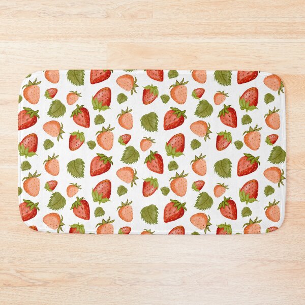 Item preview, Strawberry Watercolor painting designed and sold by DesertAloha.