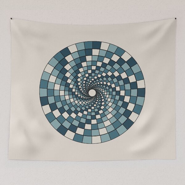 Item preview, Modern Mosaic with a Navy Theme designed and sold by CokeyPanda.