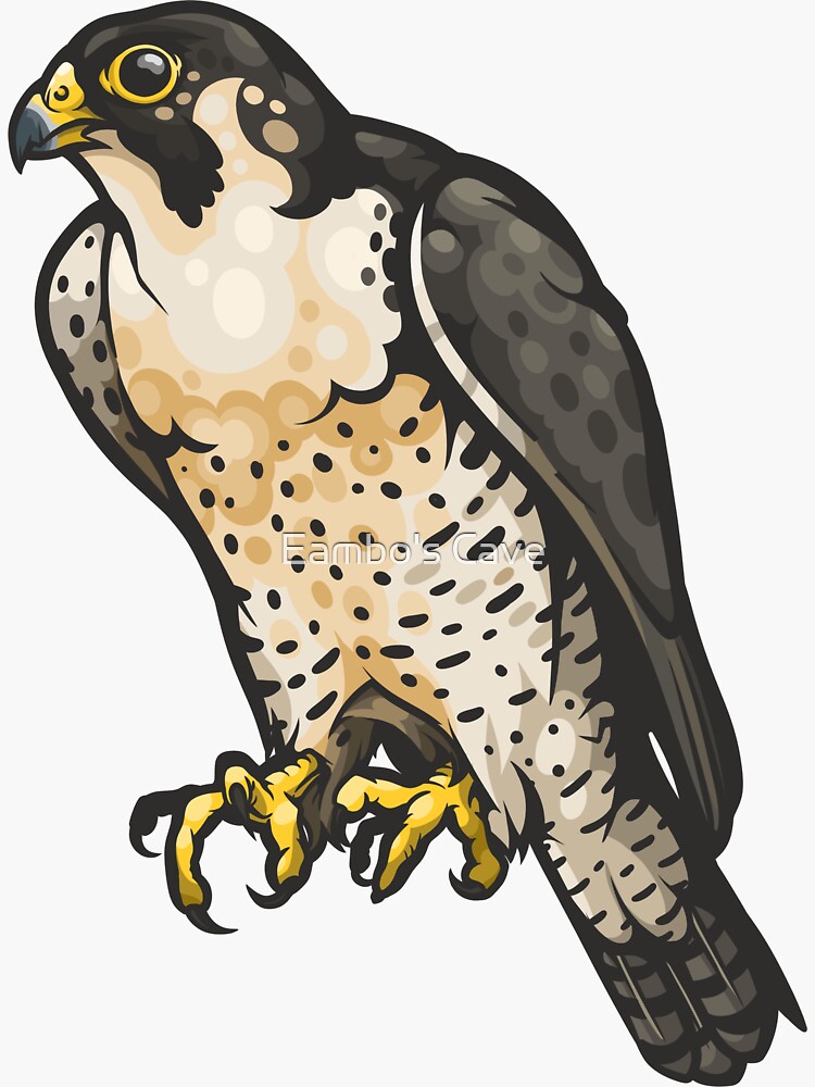 blue falcon sticker