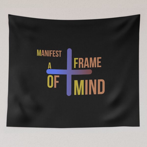 Item preview, Manifest A Positive Frame Of Mind designed and sold by SharpThreadZ.