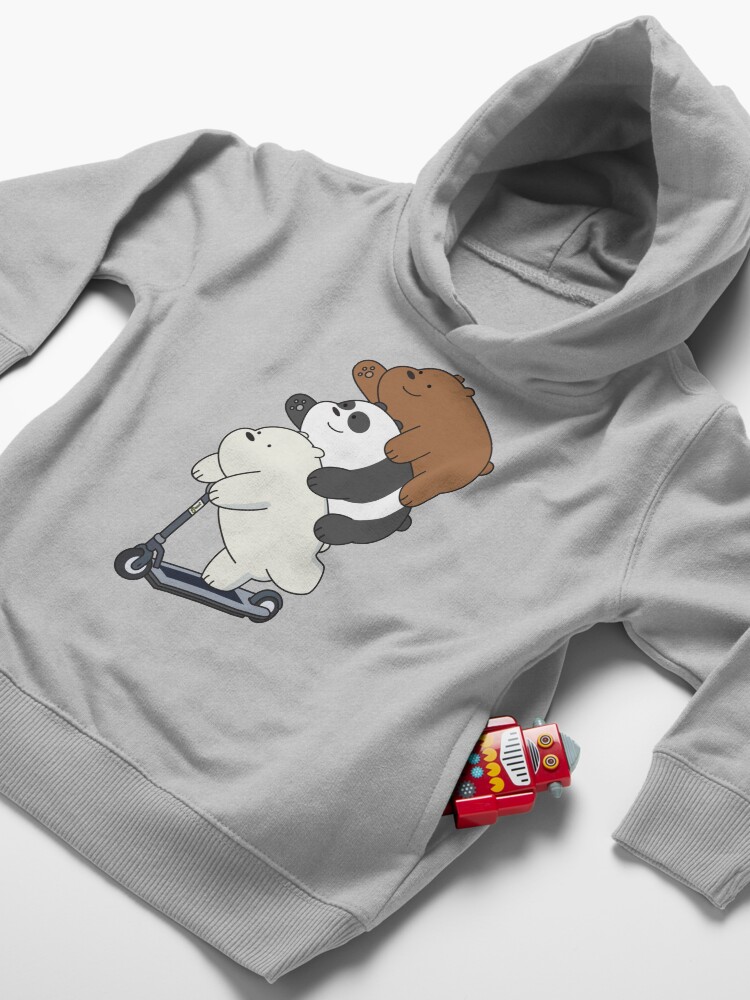 Alternate view of We Bare Bears Toddler Pullover Hoodie