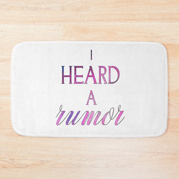 Item preview, The Umbrella Academy-Inspired "I Heard A Rumor" designed and sold by mulberrydragon.