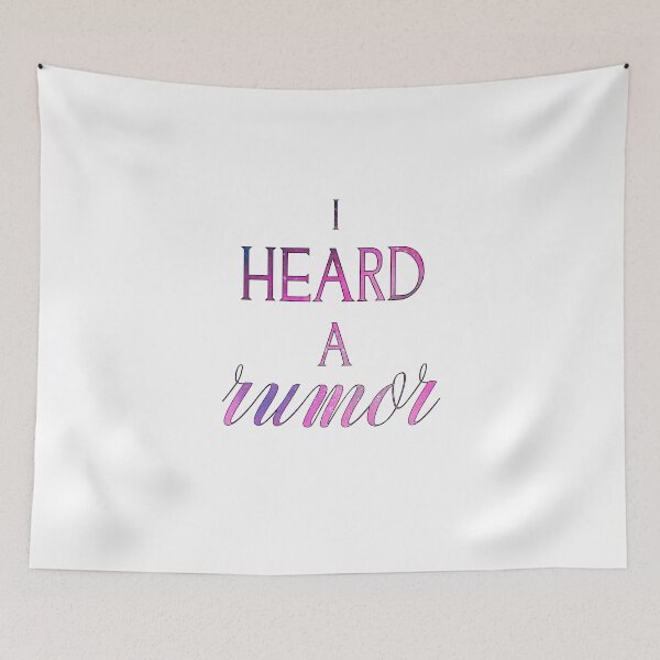 Item preview, The Umbrella Academy-Inspired "I Heard A Rumor" designed and sold by mulberrydragon.
