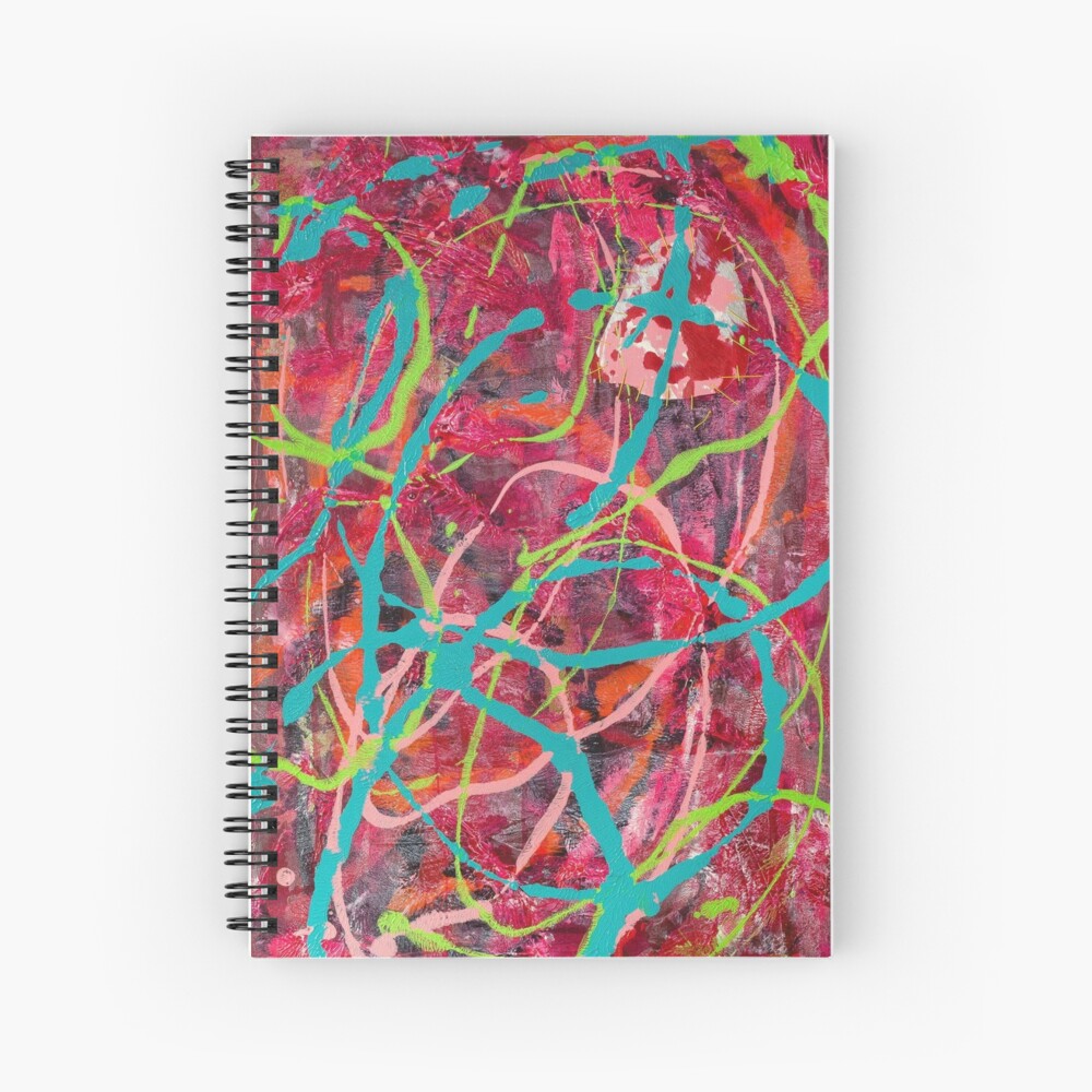 The Same but Different: Falling Slowly (L) Spiral Notebook