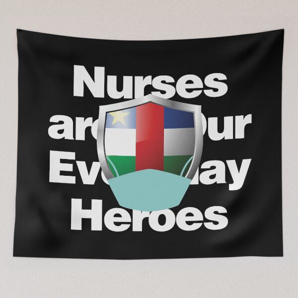 Item preview, CAR Nurses are Everyday Heroes designed and sold by HelloFromAja.