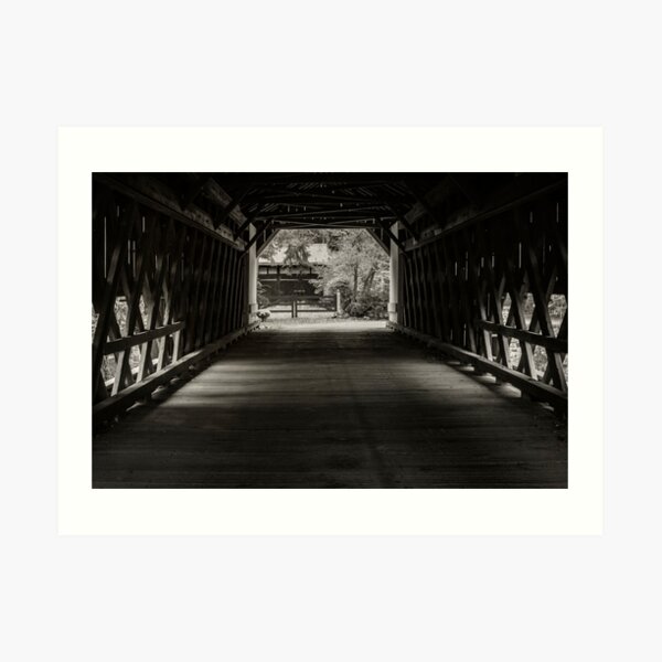 Uhlerstown Covered Bridge III Art Print