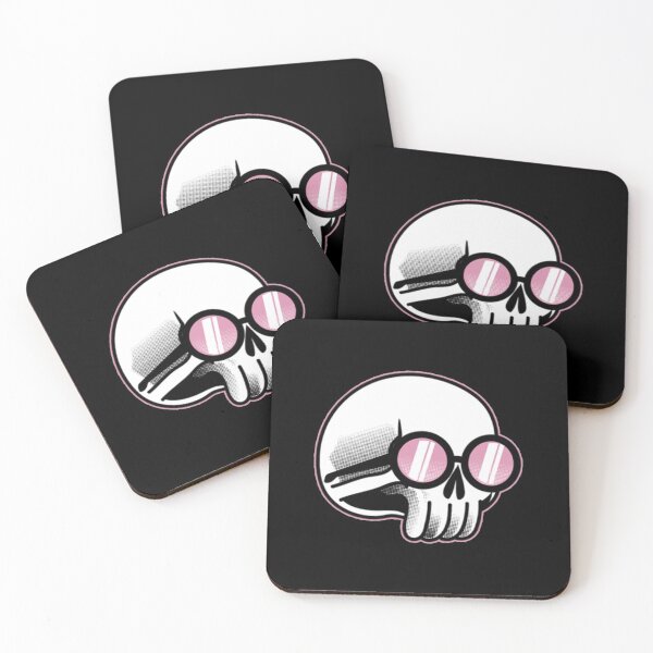 Item preview, Funny Skull with Sunglasses designed and sold by ThrowBack-Clot.