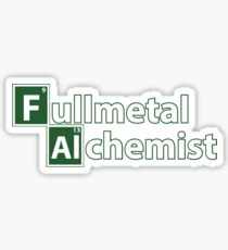 fullmetal alchemist breaking bad Sticker