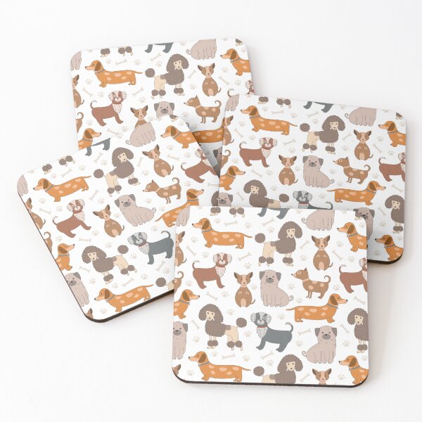 Item preview, Many dog breeds cute pattern  designed and sold by TheSimpleMan.