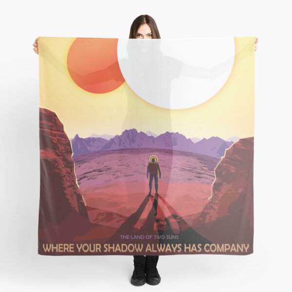 Relax on Kepler-16b "Where your shadow always has company Scarf