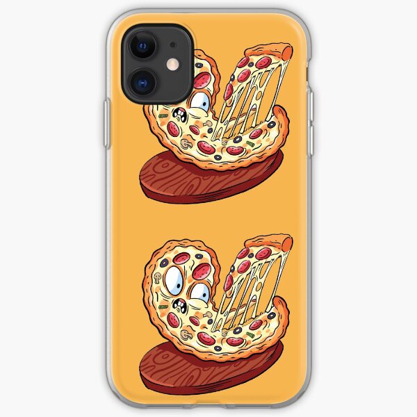 Pizza emoji slice | fast food art iPhone Soft Case