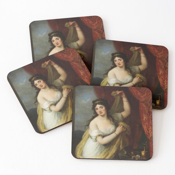 Item preview, Angelica Kauffman - Portrait of a Woman at Her Toilet designed and sold by vakashop.
