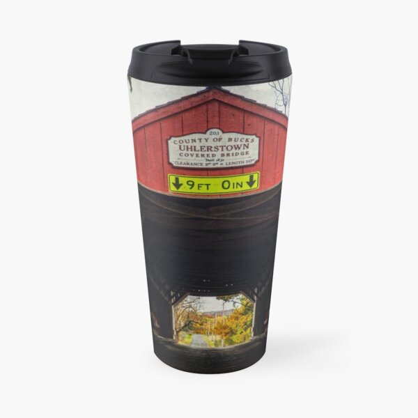 Uhlerstown Covered Bridge IV Travel Mug