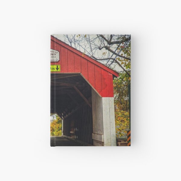 Uhlerstown Covered Bridge IV Hardcover Journal