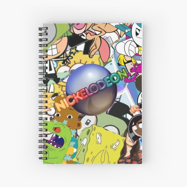 nickelodeon spiral bound notebook