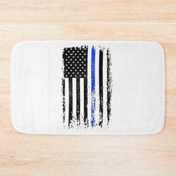 Item preview, Back the Blue Thin Blue Line American Flag Police Support designed and sold by graphicmeyou.