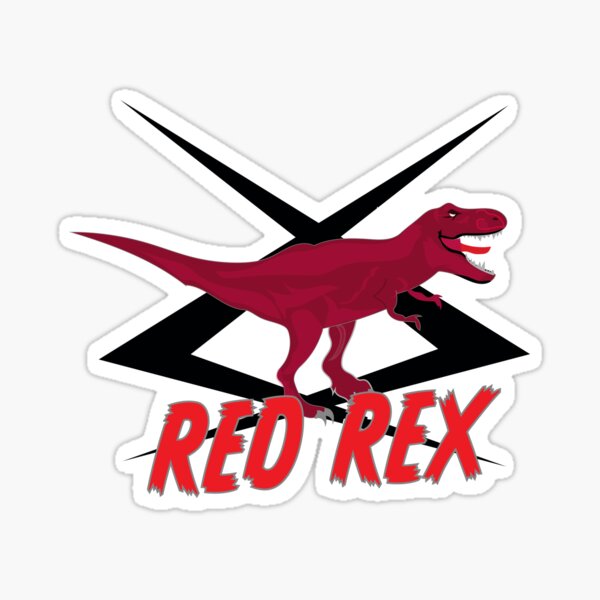 Item preview, T REX RED TYRANNOSAURUS  designed and sold by manny44.