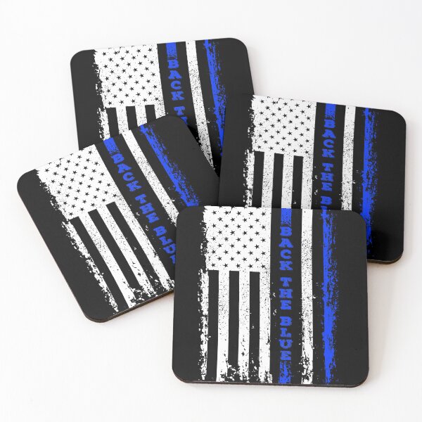 Item preview,  Thin Blue Line USA Flag Patriotic Police Support designed and sold by graphicmeyou.