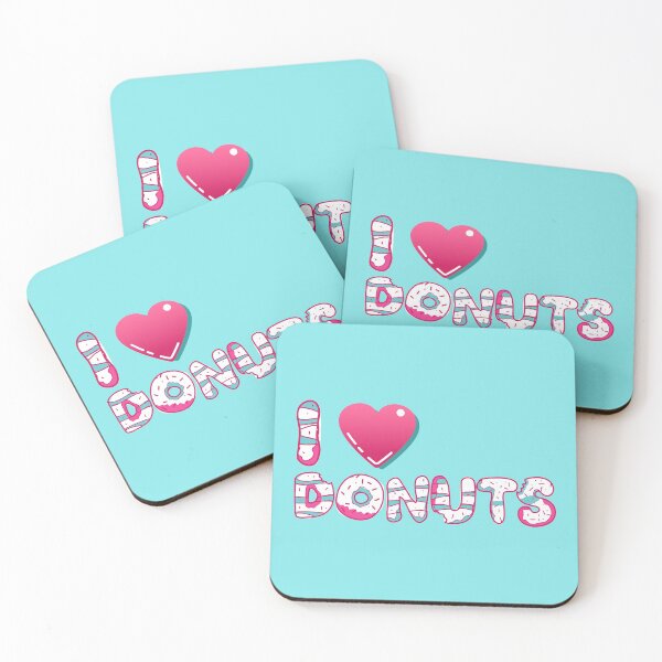 Artikelvorschau, "ICH LIEBE DONUTS" Illustration entworfen und verkauft von Arko  Ranger.