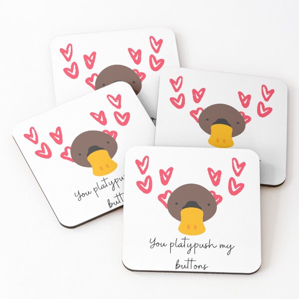 Item preview, You platypus my buttons designed and sold by angieanguk.