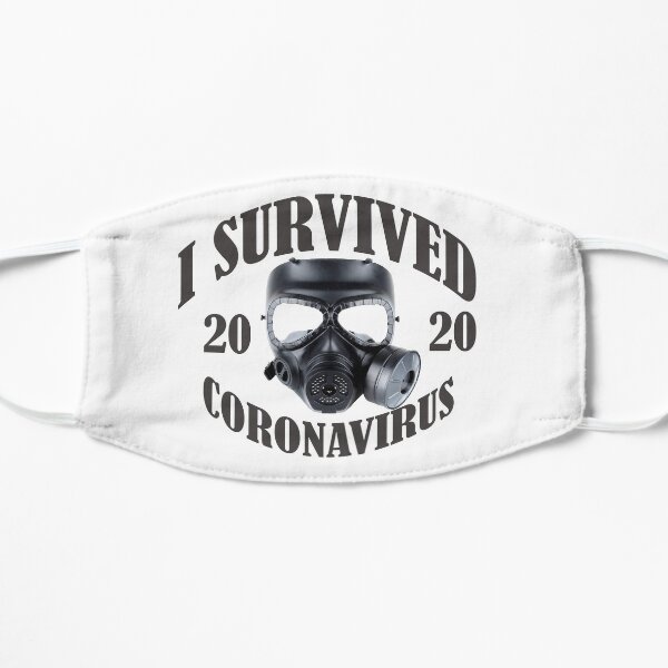 I SURVIVED SHIRTS Flat Mask