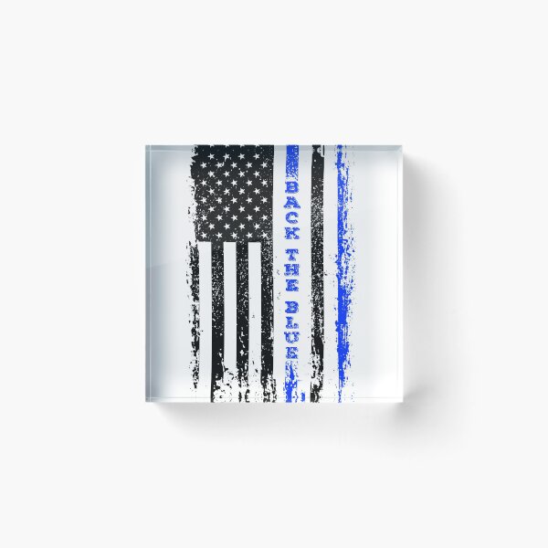 Item preview, Thin Blue Line USA Flag Patriotic Police Support designed and sold by graphicmeyou.