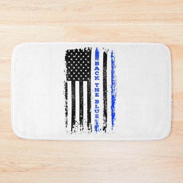 Item preview, Thin Blue Line USA Flag Patriotic Police Support designed and sold by graphicmeyou.