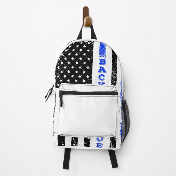 Item preview, Thin Blue Line USA Flag Patriotic Police Support designed and sold by graphicmeyou.