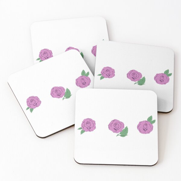 Item preview, Vintage Style Purple Roses designed and sold by The-Floraline.
