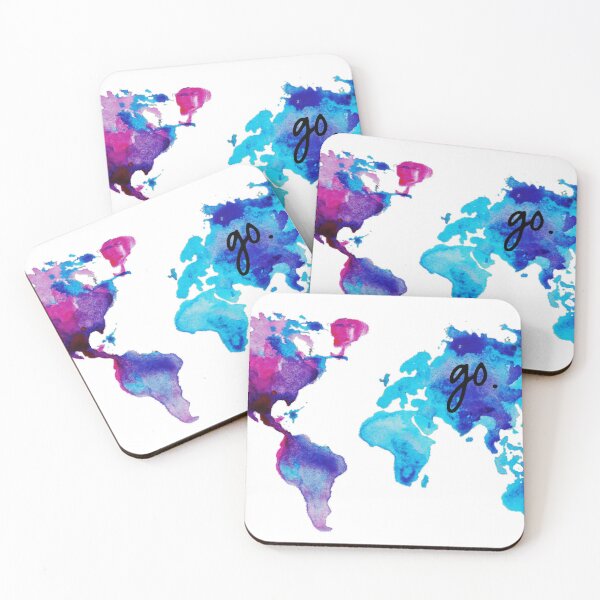 Item preview, Go Christian Mission Trip World Map designed and sold by Bloom Faithfully.