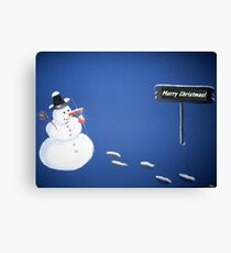 ...you Better Watch Out... Canvas Print