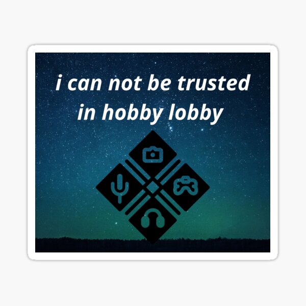 hobby lobby Sticker