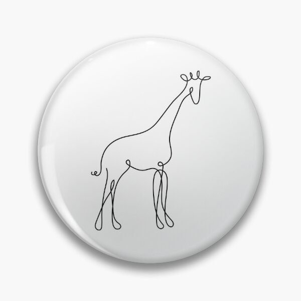 Item preview, Giraffe Line Art designed and sold by GBREAL01.