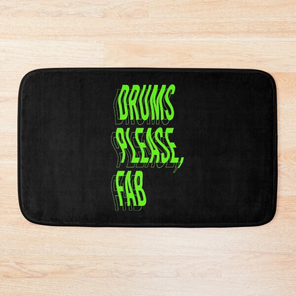 Item preview, Drums please Fab - Neon designed and sold by ulianamusi.
