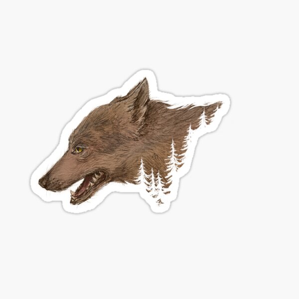 Heart of The Woods Sticker