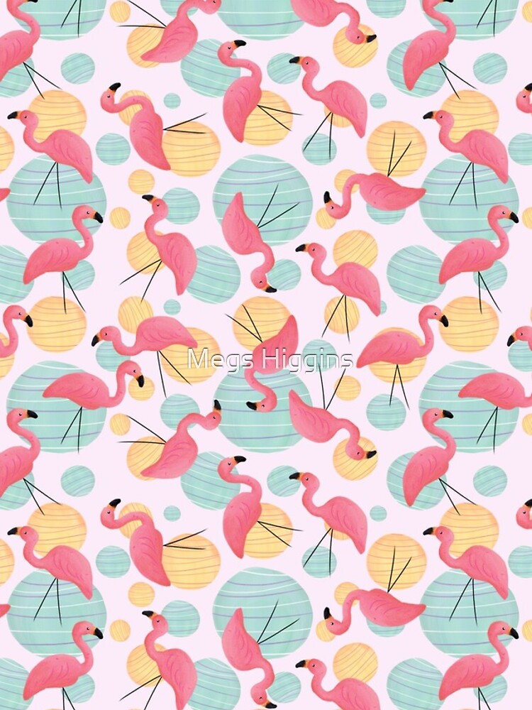 Sommerflamingos und Party Lichter von megsneggs