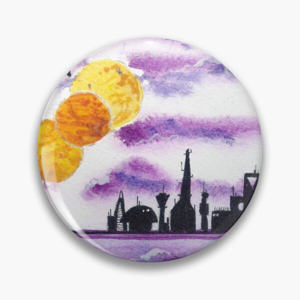 Item preview, A Distant Landscape Watercolor #2 designed and sold by BreonBliss.